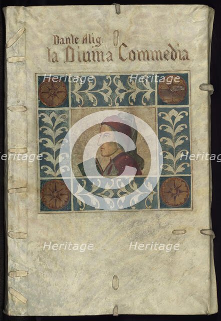 Title page of "La Divina Commedia", 1507.  Creator: Unknown.