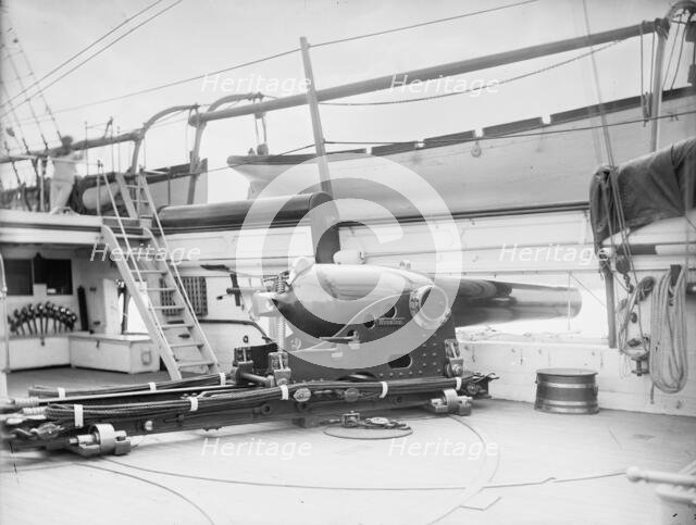 U.S.S. Kearsarge, "Winslow," the gun that sank the Alabama, between 1890 and 1894. Creator: Unknown.