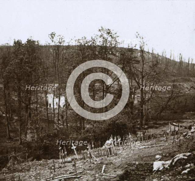 Tavannes Fort, Verdun, northern France, c1914-c1918. Artist: Unknown.