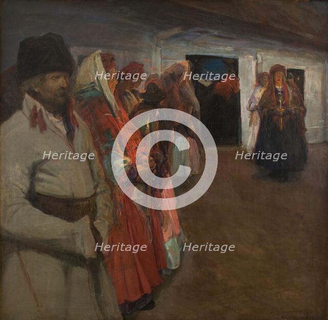 Funeral, 1904. Creator: Stanislaw Kuczborski.