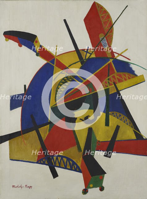 Brides, 1920. Creator: Moholy-Nagy, Laszlo (1895-1946).