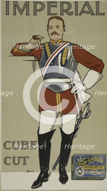 Imperial cube cut, c1895 - 1917. Creator: Unknown.