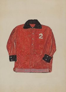 Fireman's Shirt, c. 1937. Creator: Robert Gilson.