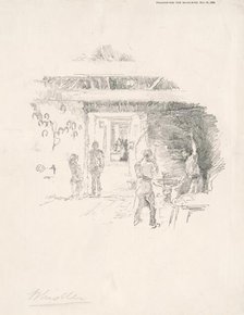 The Tyresmith, 1890. Creator: James Abbott McNeill Whistler.
