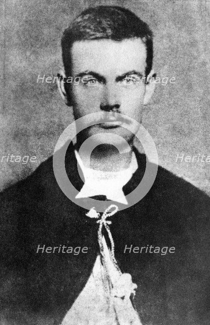 Bob Younger, American outlaw, 1876 (1954). Artist: Unknown