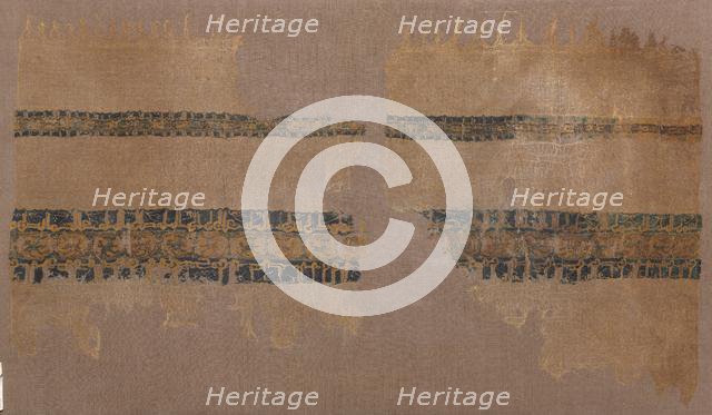 Turban end with tiraz, 1031. Creator: Unknown.