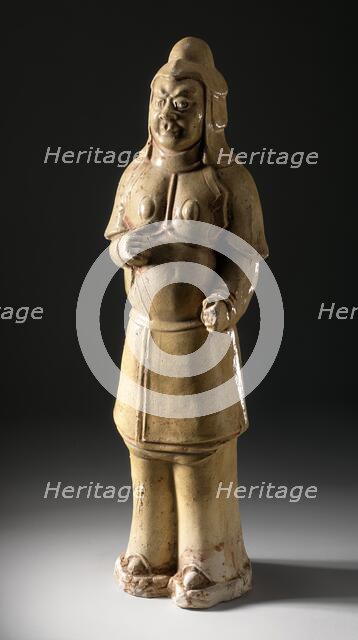 Funerary Sculpture of a Pair of Soldiers, between 581 and 618. Creator: Unknown.