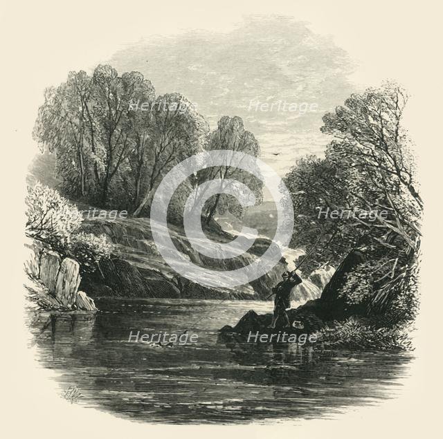 'Pool on the Llugwy', c1870.