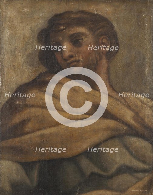 Detail of the vault of the Chapel of the Holy Sacrament.  Creator: Pietro da Cortona.