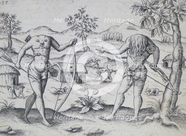 The Ewaiponoma, 1599. Creator: Unknown.