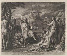 Orpheus Instructing a Savage People in Theology and the Ar..., plate dated May 1, 1791, issued 1792. Creator: James Barry.