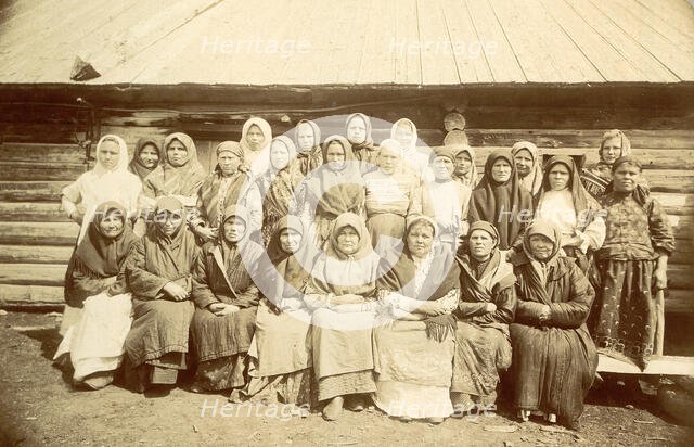 Cossacks - Women, 1909. Creator: Nikolai Georgievich Katanaev.