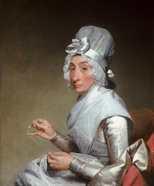 Catherine Brass Yates (Mrs. Richard Yates), 1793/1794. Creator: Gilbert Stuart.