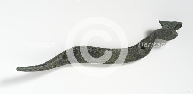 Figurine of the Horned Viper Hieroglyph, Ptolemaic Period (332-30 BCE) or earlier. Creator: Unknown.