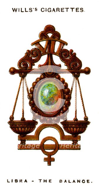 Libra, The Balance, 1923. Artist: Unknown