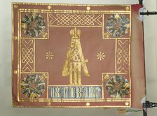 Banner of the Leib-Guard Preobrazhensky Regiment, 1883. Artist: Flags, Banners and Standards  