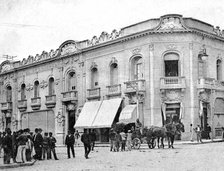 Gran Hotel de Londres, Bahia Blanca, Brazil, c1900s.Artist: J Peuser