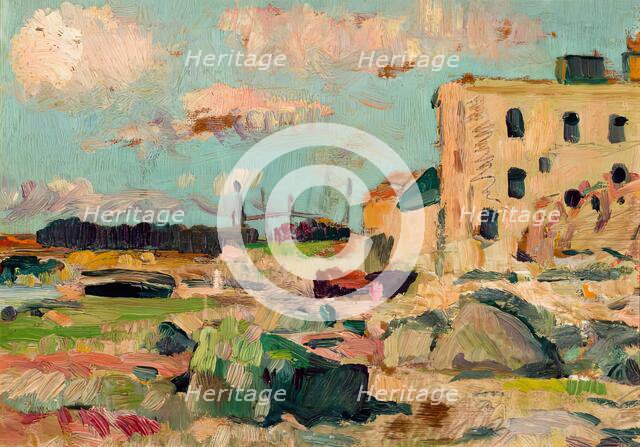 The Beach, Largo, at Low Tide, 1920-1929. Creator: George Leslie Hunter.