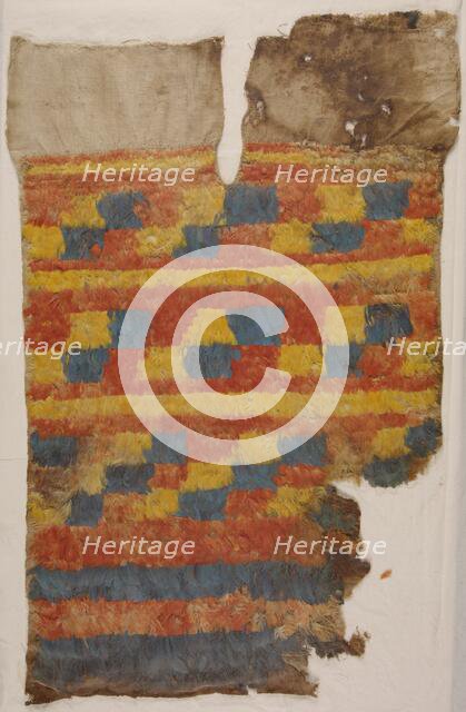 Fragment (Possibly From a Tunic), Peru, 600/1532 A.D.. Creator: Unknown.