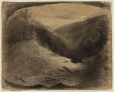 Falls of the Kaaterskill, 1825 or 1826. Creator: Thomas Cole.