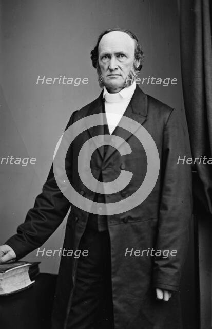 Rev. H.F. Pease, between 1855 and 1865. Creator: Unknown.