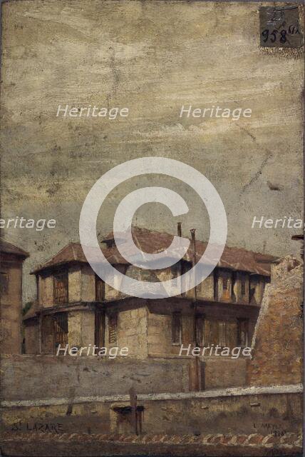 Saint-Lazare prison, 1908. Creator: Lazar Meyer.