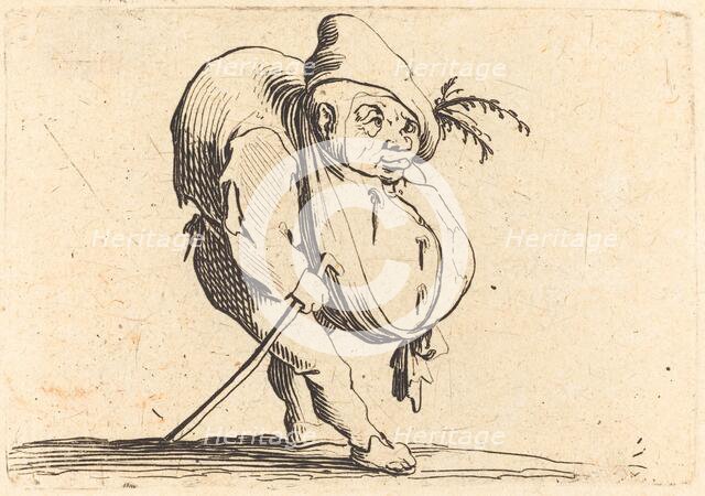 The Hunchback with a Cane, c. 1622. Creator: Jacques Callot.