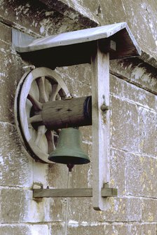 Alarm bell at Portland Castle, Weymouth, Dorset, 1998. Artist: J Bailey