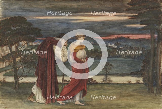 Age and beauty. Creator: Stanhope (Spencer-Stanhope), John Roddam (1829-1908).