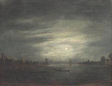 Moonlight, 1618, (1905). Creator: Neer, Aert van der (1603-1677) copy after.
