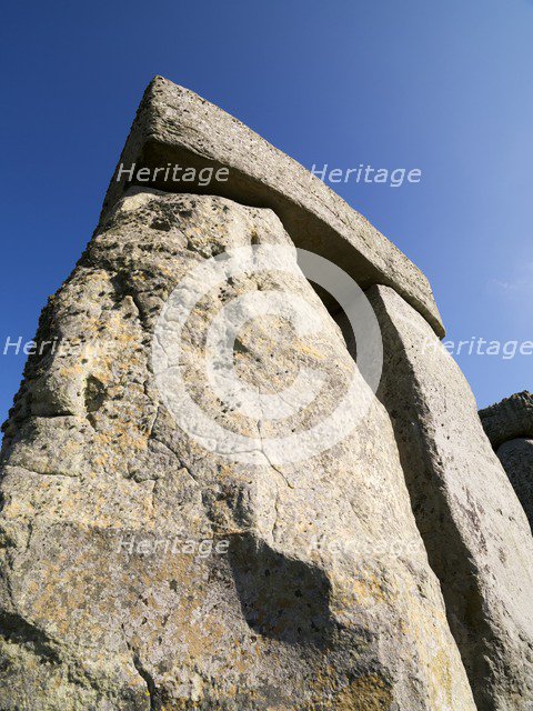 Stonehenge trilithon, Wiltshire. Artist: Historic England Staff Photographer.