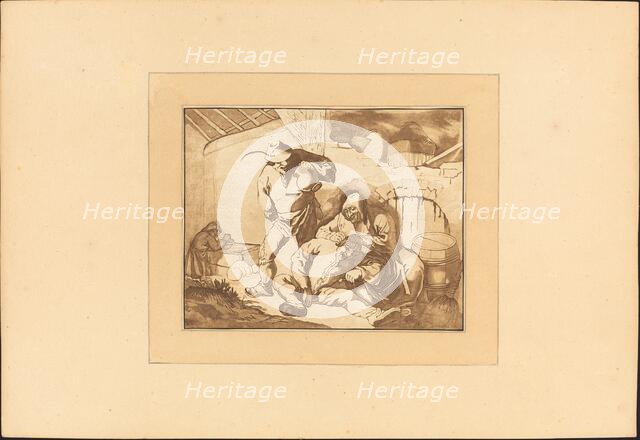 Peasant Scene, published 1782. Creator: Maria Catharina Prestel.