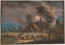 A Stormy Landscape, c. 1725. Creator: Marco Ricci.