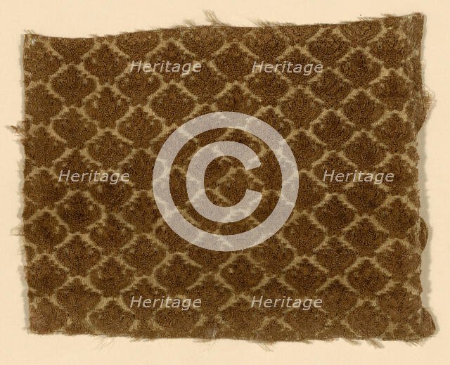 Fragment, Italy, 1650/1700. Creator: Unknown.