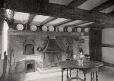 Interior of Anne Hathaway's Cottage, Stratford-upon-Avon, Warwickshire, England, 1924-1926. Artist: Unknown