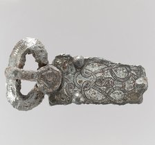 Belt Buckle, Frankish or Burgundian, 7th century. Creator: Unknown.