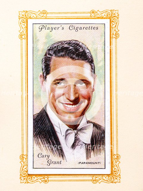 Cary Grant, 1934.  Artist: Unknown.