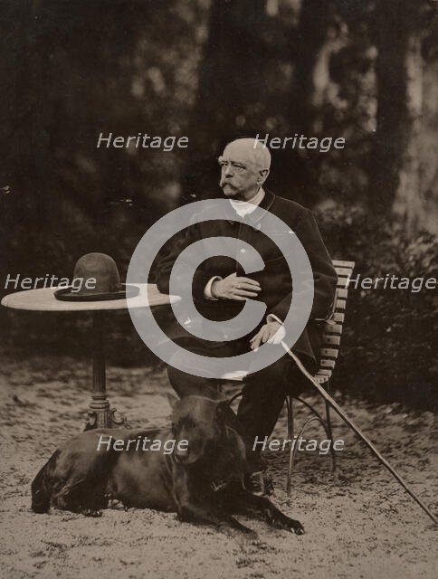 Bismarck, 1884. Creator: Strumper & Co.