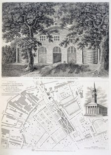 Cuper's Gardens, Lambeth, 1746. Creator: English School (18th Century).