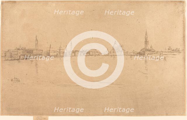 La Salute: Dawn, 1879/1880. Creator: James Abbott McNeill Whistler.