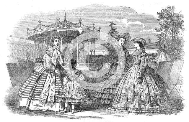 Paris fashions for September, 1861. Creator: Unknown.