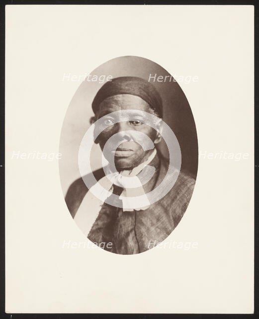 Albumen print of Harriet Tubman, ca. 1908; printed ca. 1920. Creator: Tarby Studio.