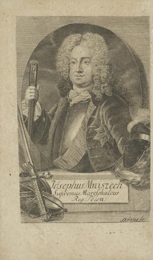 Portrait of Jozef Wandalin Mniszech (1670-1747) , before 1734. Creator: Anonymous.