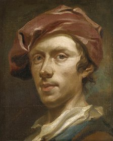 Self portrait, c1730. Creator: Olof Arenius.
