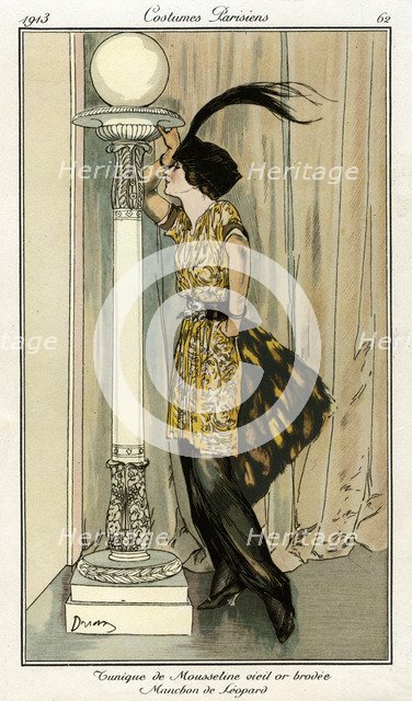 French fashions of the 20th century, 1913 (1938). Artist: Unknown