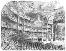 Interior of the Grand Opera-House, at Paris, 1854. Creator: Edmund Evans.