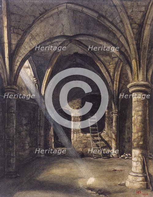 Gerard's Hall, London, 1852. Artist: A Heffer