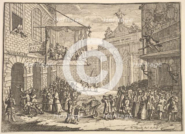 Masquerades and Operas, 1724. Creator: William Hogarth.