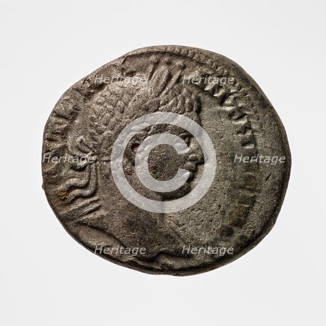 Roman-Syrian Billon Tetradrachm, 1st-3rd century A.D. Creator: Unknown.