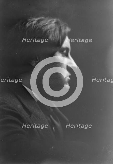 Mr. Lachaise, portrait photograph, 1919 July 22. Creator: Arnold Genthe.